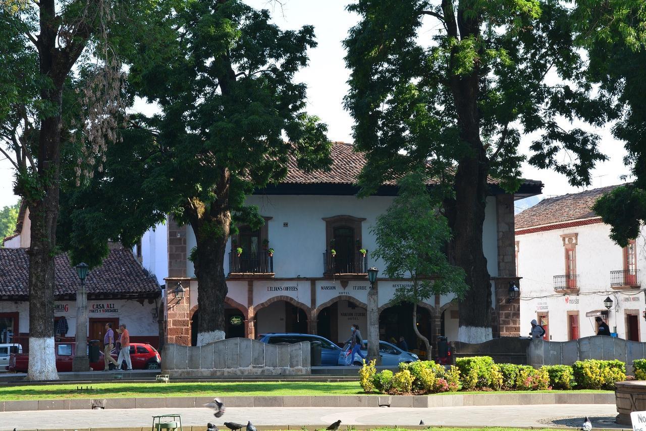 Hotel Mansion Iturbe Pátzcuaro Exteriér fotografie